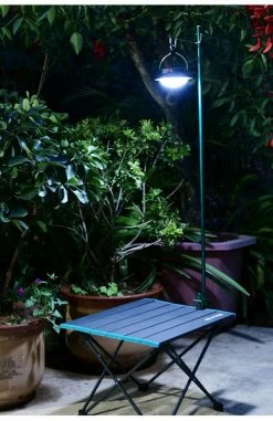 Camp Leader Foldable Lantern Pole Holder