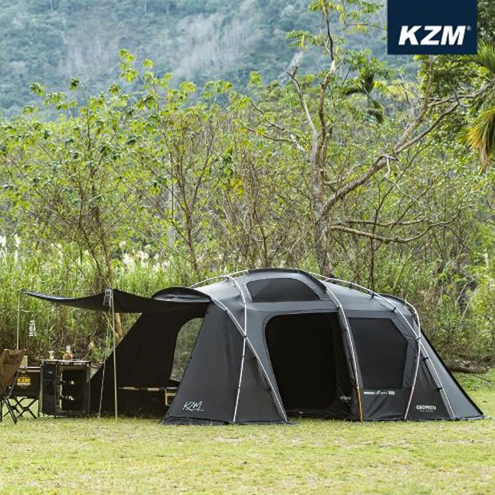 KZM Geopath Black 4-5 Person Tent 4 KZM Geopath Black 4-5 Person Tent