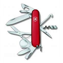 Victorinox Explorer - Red Medium Pocket Knife With Magnifying Glass