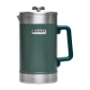 Stanley Classic Vacuum French Press 48oz - Hammertone Green