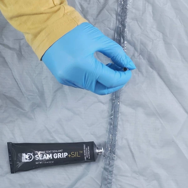 Shelters Gear Aid Seam Grip SIL Silicone Tent Sealant 1.5 Oz 8 Shelters Gear Aid Seam Grip SIL Silicone Tent Sealant 1.5 Oz