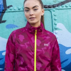 Mac In A Sac Edition - Unisex Waterproof Packable Camo Jacket Windbreaker