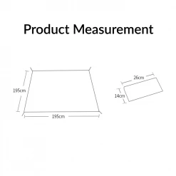 Hewolf Camping Tent Sleeping Floor Mat