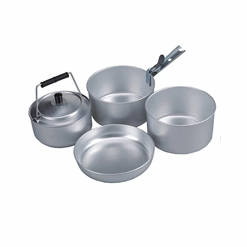 ACECAMP Cookware And Utensils Ace Camp 4-Person Cooking Set 3 ACECAMP Cookware And Utensils Ace Camp 4-Person Cooking Set