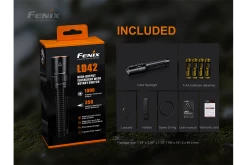 Fenix LD42 XP-L Hi V3 LED Flashlight Black