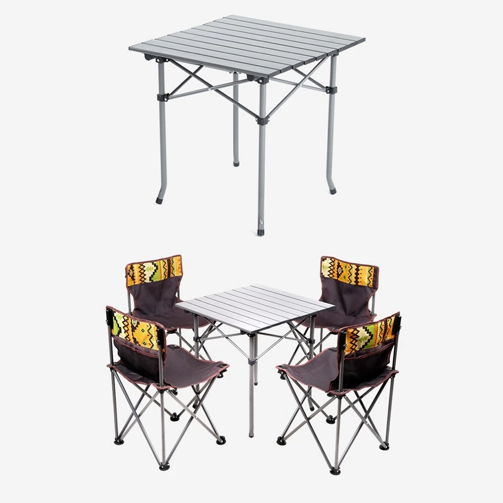 Hewolf 5pcs Set Camping Foldable Table And Chairs 10 Hewolf 5pcs Set Camping Foldable Table And Chairs