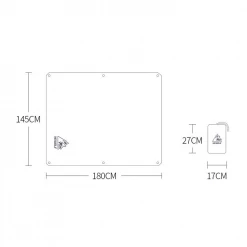 Hewolf Outdoor Waterproof Picnic Mat