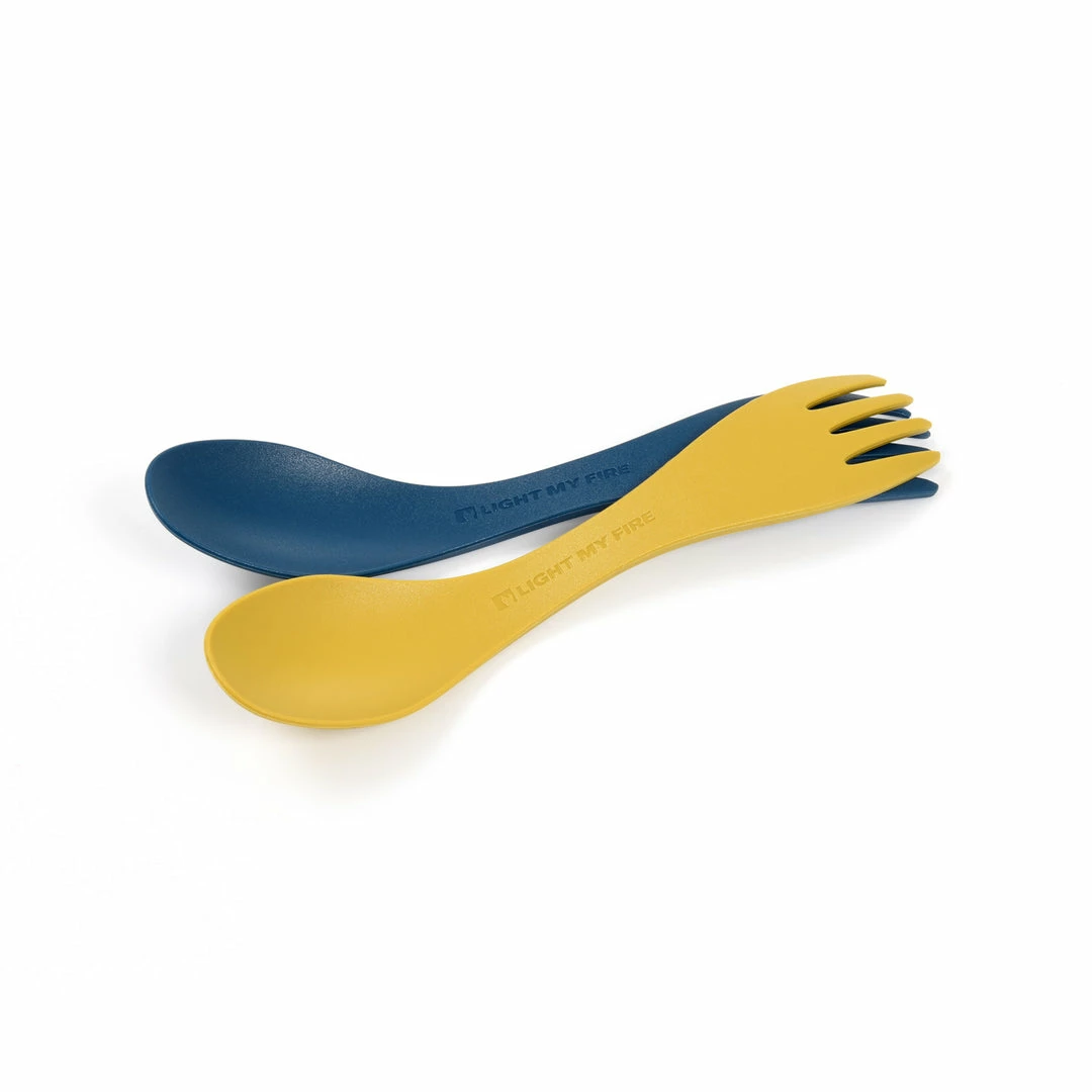Light My Fire Spork BIO 2-pack - Mustyyellow/hazyblue 4 Light My Fire Spork BIO 2-pack - Mustyyellow/hazyblue