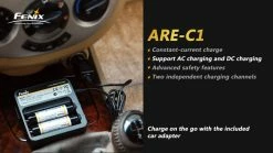 Fenix ARE-C1 18650 Battery Charger 17 Fenix ARE-C1 18650 Battery Charger