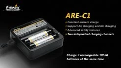 Fenix ARE-C1 18650 Battery Charger 15 Fenix ARE-C1 18650 Battery Charger