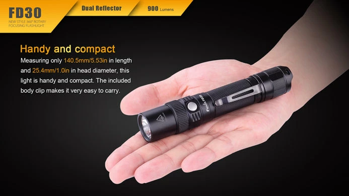 Fenix 360° Rotary Focusing Flashlight 11 Fenix 360° Rotary Focusing Flashlight