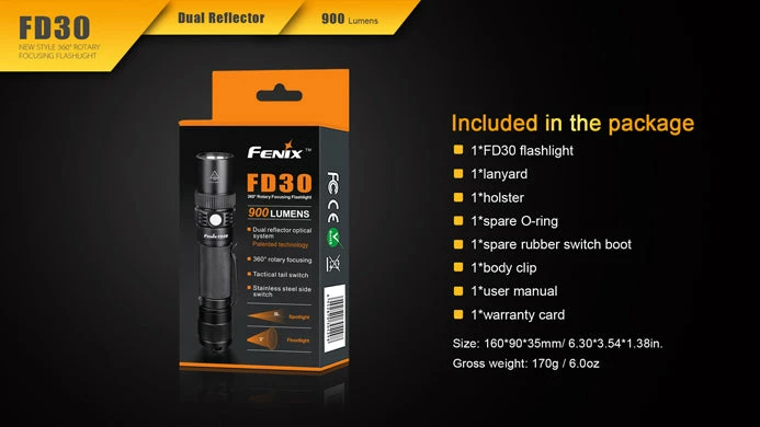 Fenix 360° Rotary Focusing Flashlight 6 Fenix 360° Rotary Focusing Flashlight