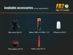 Fenix FD20 LED Flashlight