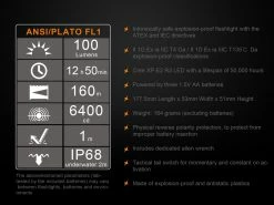 Fenix SE10 LED Flashlight