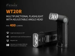 Fenix WT20R XP-G2 S2 Multi-Functional Work LED Flashlight