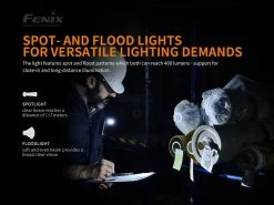 Fenix WT20R XP-G2 S2 Multi-Functional Work LED Flashlight
