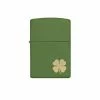 Zippo 228 Shamrock Refillable Windproof Lighter - 21032 2 Zippo 228 Shamrock Refillable Windproof Lighter - 21032
