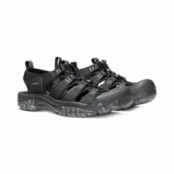 Keen Newport H2 (Men) - Black/Swirl Outsole