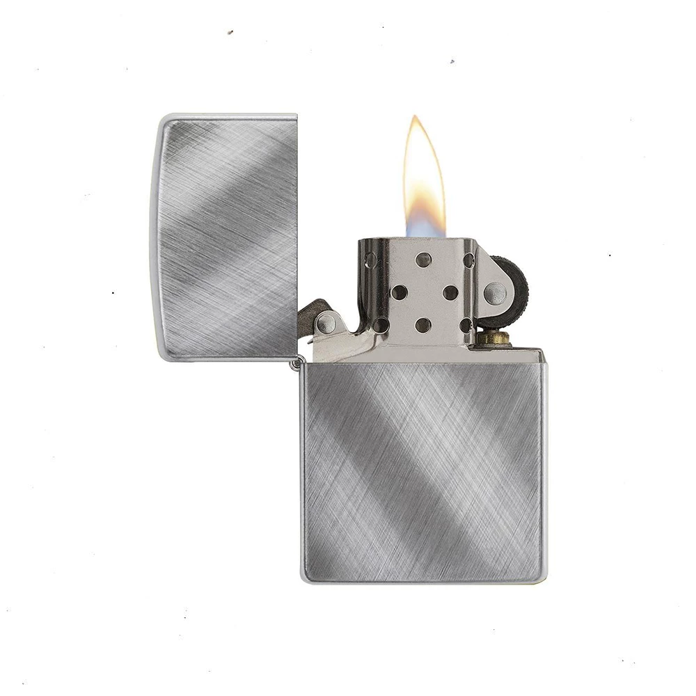 Zippo Diagonal Weave Refillable Windproof Lighter - 28182 4 Zippo Diagonal Weave Refillable Windproof Lighter - 28182