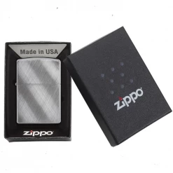 Zippo Diagonal Weave Refillable Windproof Lighter - 28182 8 Zippo Diagonal Weave Refillable Windproof Lighter - 28182
