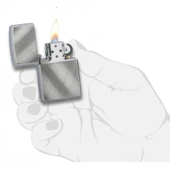 Zippo Diagonal Weave Refillable Windproof Lighter - 28182 9 Zippo Diagonal Weave Refillable Windproof Lighter - 28182