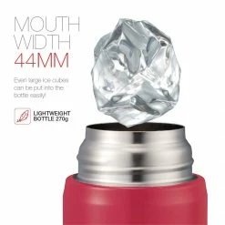 Peacock 0.70L Light Weight One Touch Bottle - Sky Blue