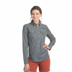 Kuhl Kiley LS - Charcoal/Daylily