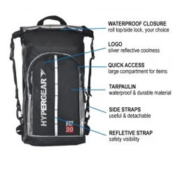 Hypergear 20L Dry Pac Compact - Special Edition Silver