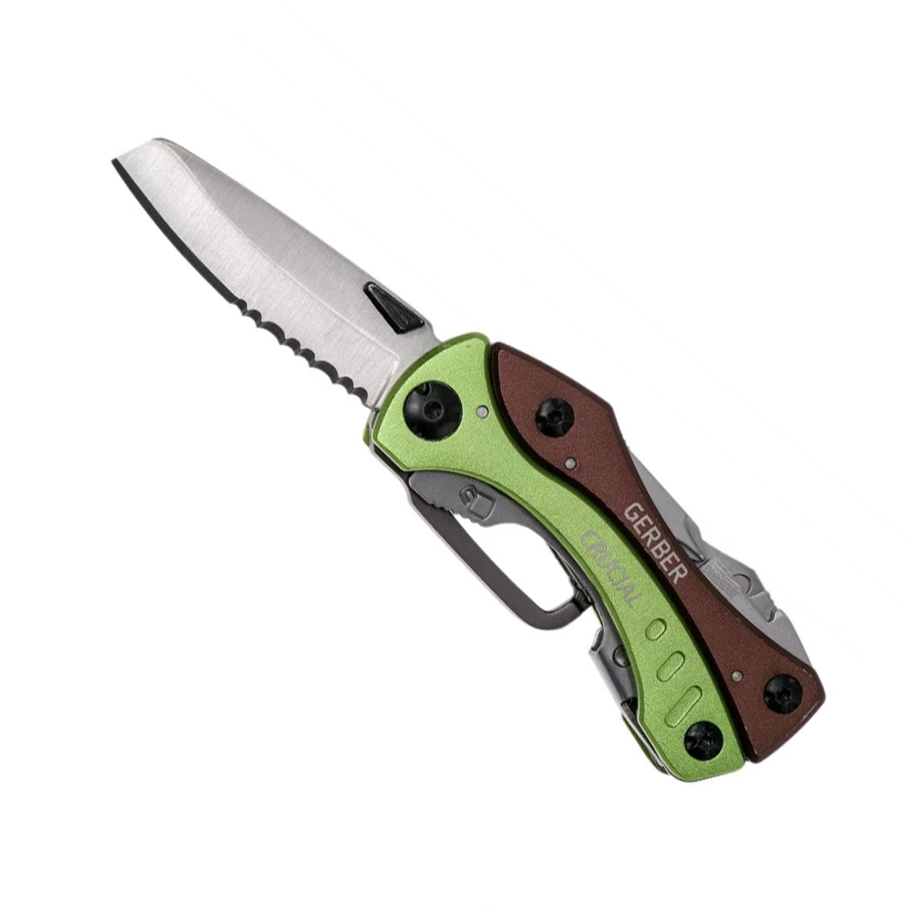 Gerber Multi Tool Crucial Tool Green 31-000238 5 Gerber Multi Tool Crucial Tool Green 31-000238