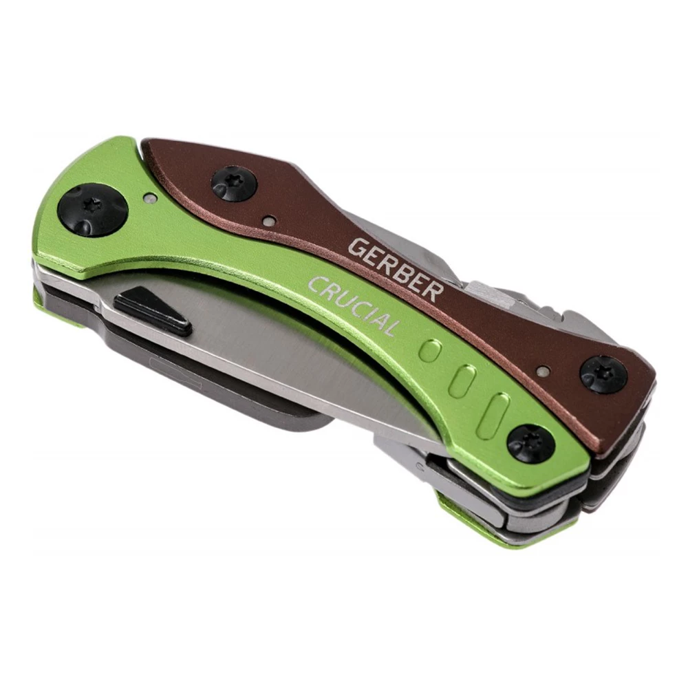 Gerber Multi Tool Crucial Tool Green 31-000238 7 Gerber Multi Tool Crucial Tool Green 31-000238