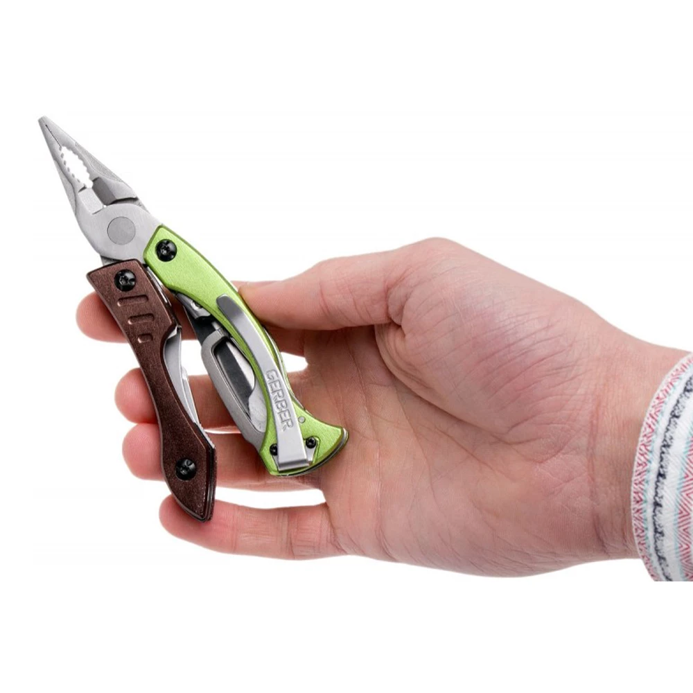 Gerber Multi Tool Crucial Tool Green 31-000238 8 Gerber Multi Tool Crucial Tool Green 31-000238