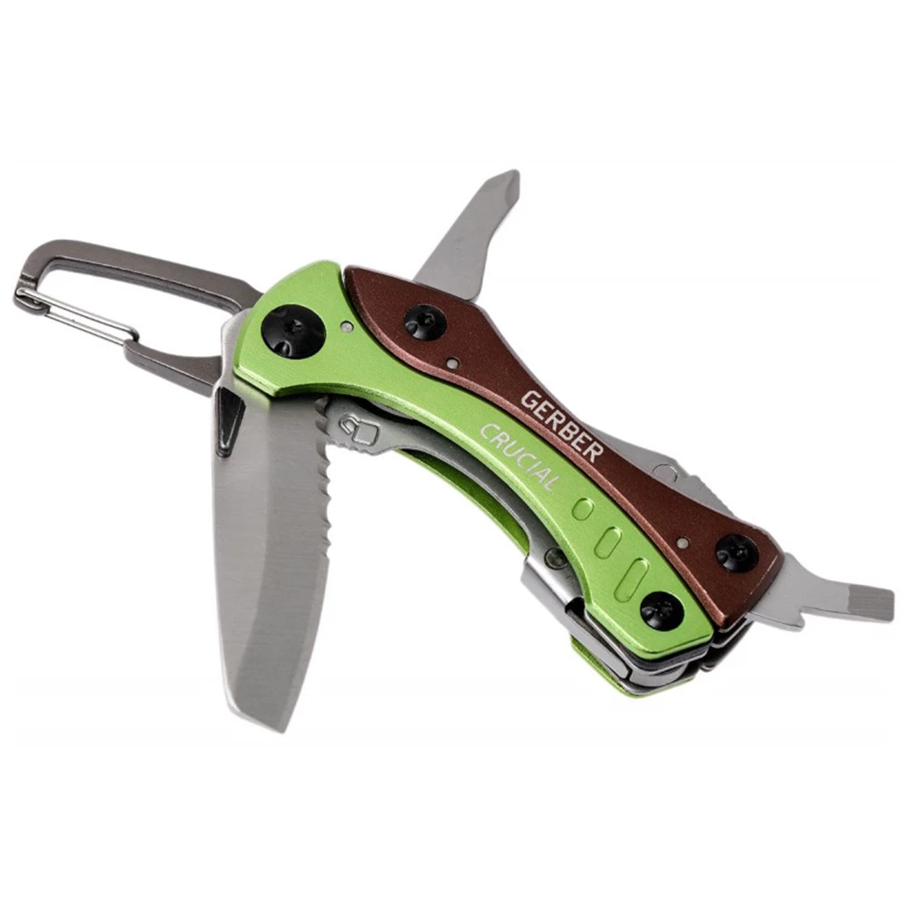 Gerber Multi Tool Crucial Tool Green 31-000238 3 Gerber Multi Tool Crucial Tool Green 31-000238