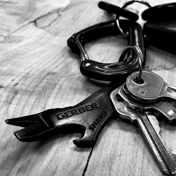 Gerber Shard Black Keychain Tool Card 7 Gerber Shard Black Keychain Tool Card