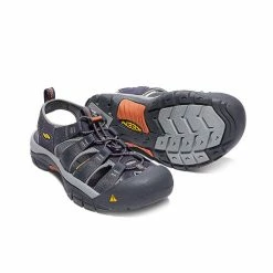 Keen Newport H2 (Men) - India Ink/Rust