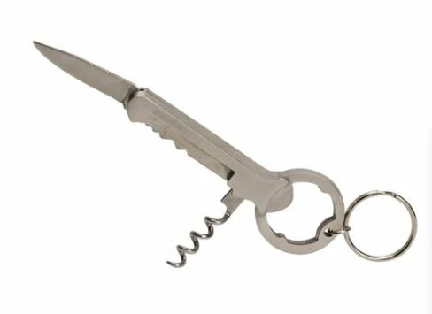 Munkees 3-Function Corkscrew Opener And Knife 4 Munkees 3-Function Corkscrew Opener And Knife