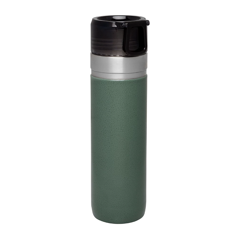 Stanley Go Series Vacuum Bottle With Flow Direct 24oz - Hammertone Green 4 Stanley Go Series Vacuum Bottle With Flow Direct 24oz - Hammertone Green