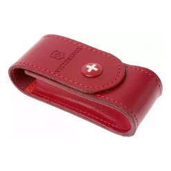 Victorinox Leather Belt Pouch - Red