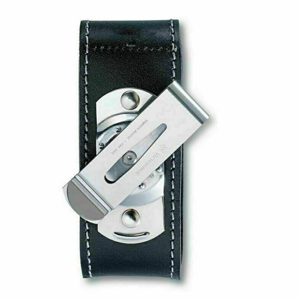 Victorinox Leather Belt Pouch With Clip - Rotating 5 Victorinox Leather Belt Pouch With Clip - Rotating