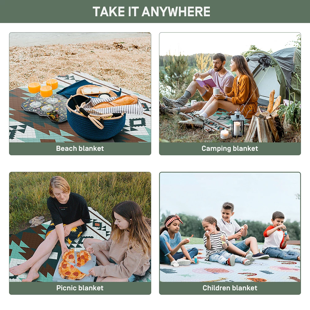 Etrol Smobula Picnic Mat - Leaf 7 Etrol Smobula Picnic Mat - Leaf