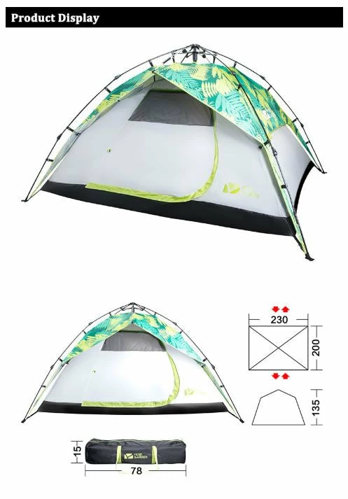 Mobi Garden Camping 3-4P Tent 5 Mobi Garden Camping 3-4P Tent