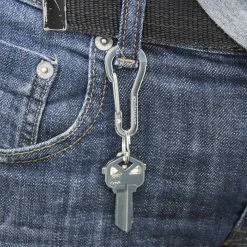 Key Organisers Keysmart Belt Clip Stainless Steel