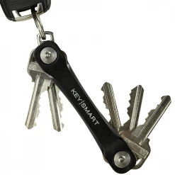 Key Organisers Keysmart Flex Black - Compact Multiple Key Holder Car Key Organizer