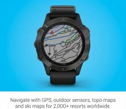 Garmin Fenix 6 GPS Watch - Sapphire Grey 16 Garmin Fenix 6 GPS Watch - Sapphire Grey