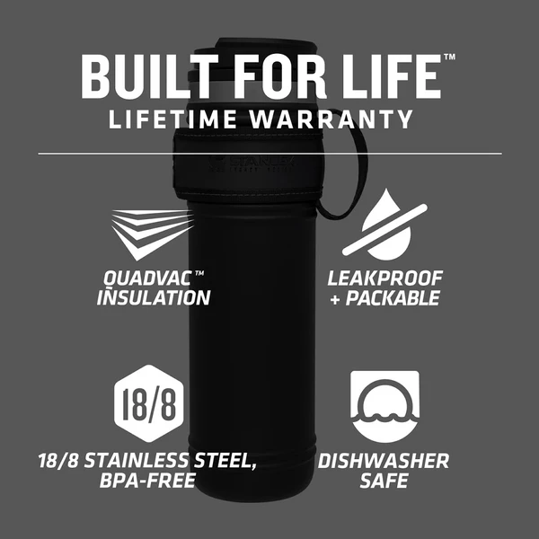 Stanley Legacy Neverleak Travel Mug 16oz - Foundry Black 9 Stanley Legacy Neverleak Travel Mug 16oz - Foundry Black
