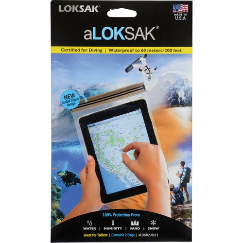 Aloksak Double Zip Waterproof Pouch 8X11 3 Aloksak Double Zip Waterproof Pouch 8X11