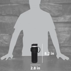 Stanley Legacy Neverleak Travel Mug 16oz - Foundry Black 14 Stanley Legacy Neverleak Travel Mug 16oz - Foundry Black