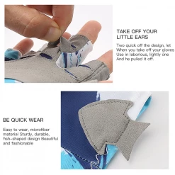 MONTANIC Kyncilor Half Fingers Resistance Anti-slip Climbing Glove