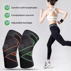 MONTANIC Elastic Knee Guard Knee Support Protector Knee Pad 21 MONTANIC Elastic Knee Guard Knee Support Protector Knee Pad