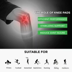MONTANIC Elastic Knee Guard Knee Support Protector Knee Pad 23 MONTANIC Elastic Knee Guard Knee Support Protector Knee Pad