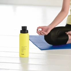 Peacock 0.60L Pentagon Sports Bottle - Citron